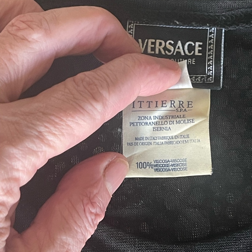 VINTAGE VERSACE LOGO TOP💝HP - Picture 15 of 16